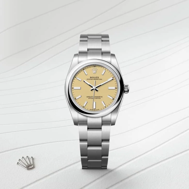 Rolex Oyster Perpetual in Oystersteel, M124200-0007 - Schiffman's Jewelers