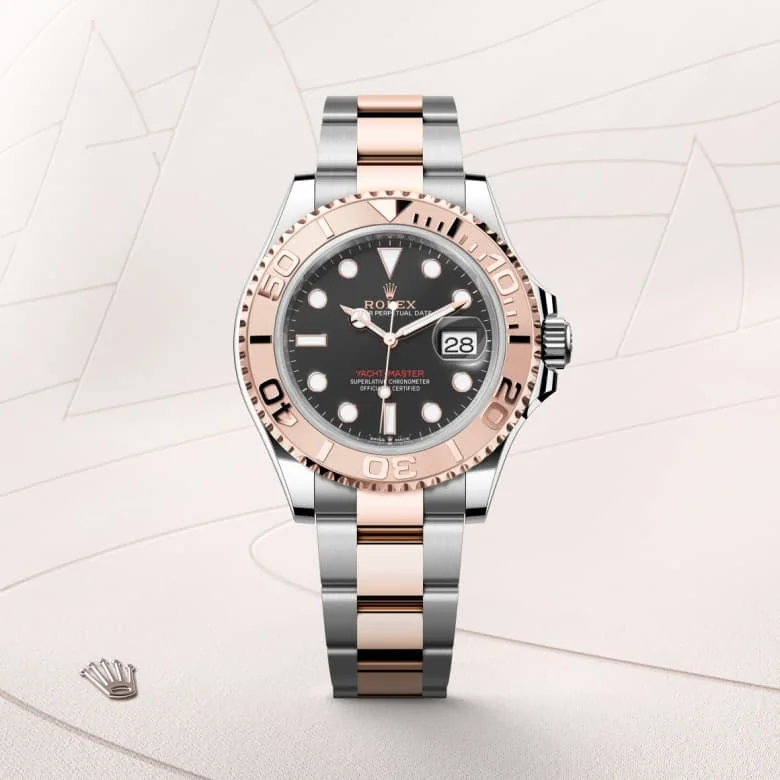 Rolex Yacht-Master in Everose Rolesor - combination of Oystersteel and Everose gold, M126621-0002 - Walters & Hogsett