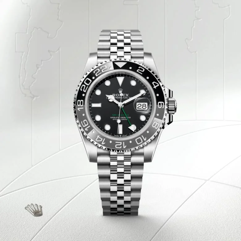 Rolex GMT-Master II in Oystersteel, M126710GRNR-0003 - Schiffman's Jewelers