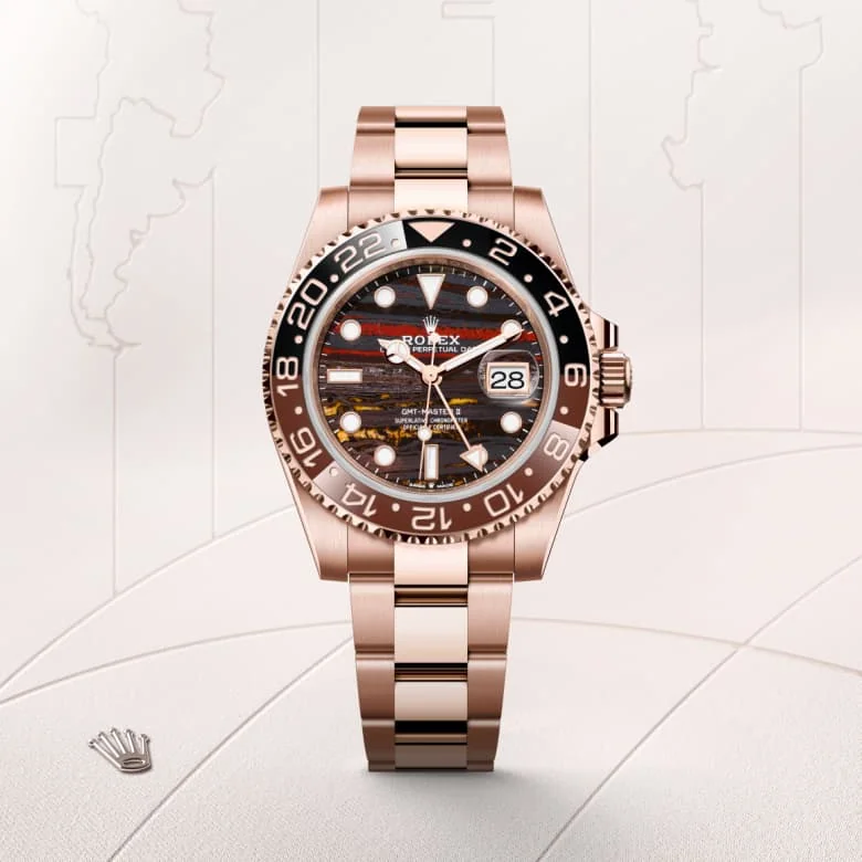 Rolex GMT-Master II in 18 kt Everose gold, M126715CHNR-0002 - Schiffman's Jewelers