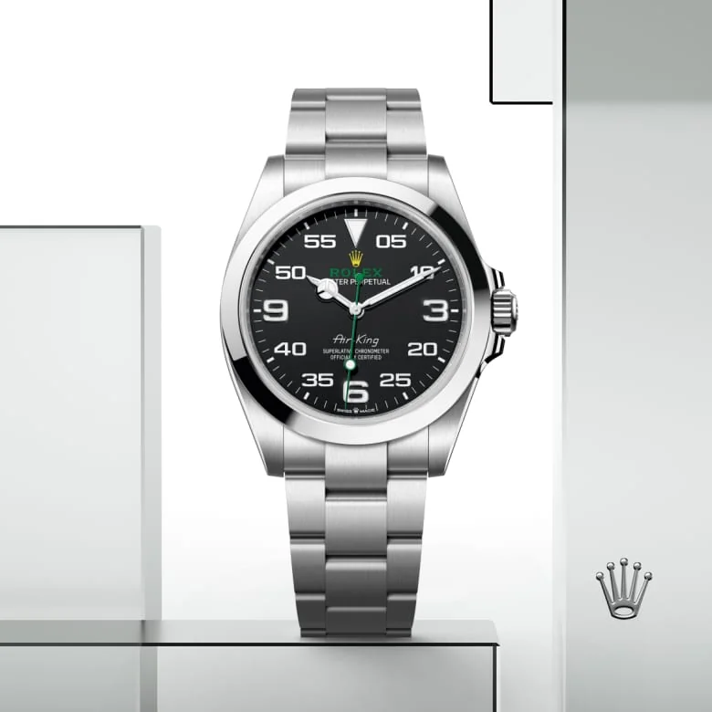 Rolex Air-King in Oystersteel, M126900-0001 - Schiffman's Jewelers