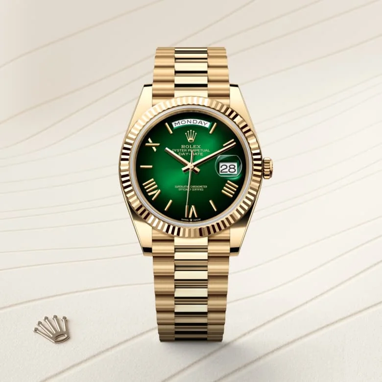 Rolex Day-Date in 18 kt yellow gold, M228238-0069 - Schiffman's Jewelers